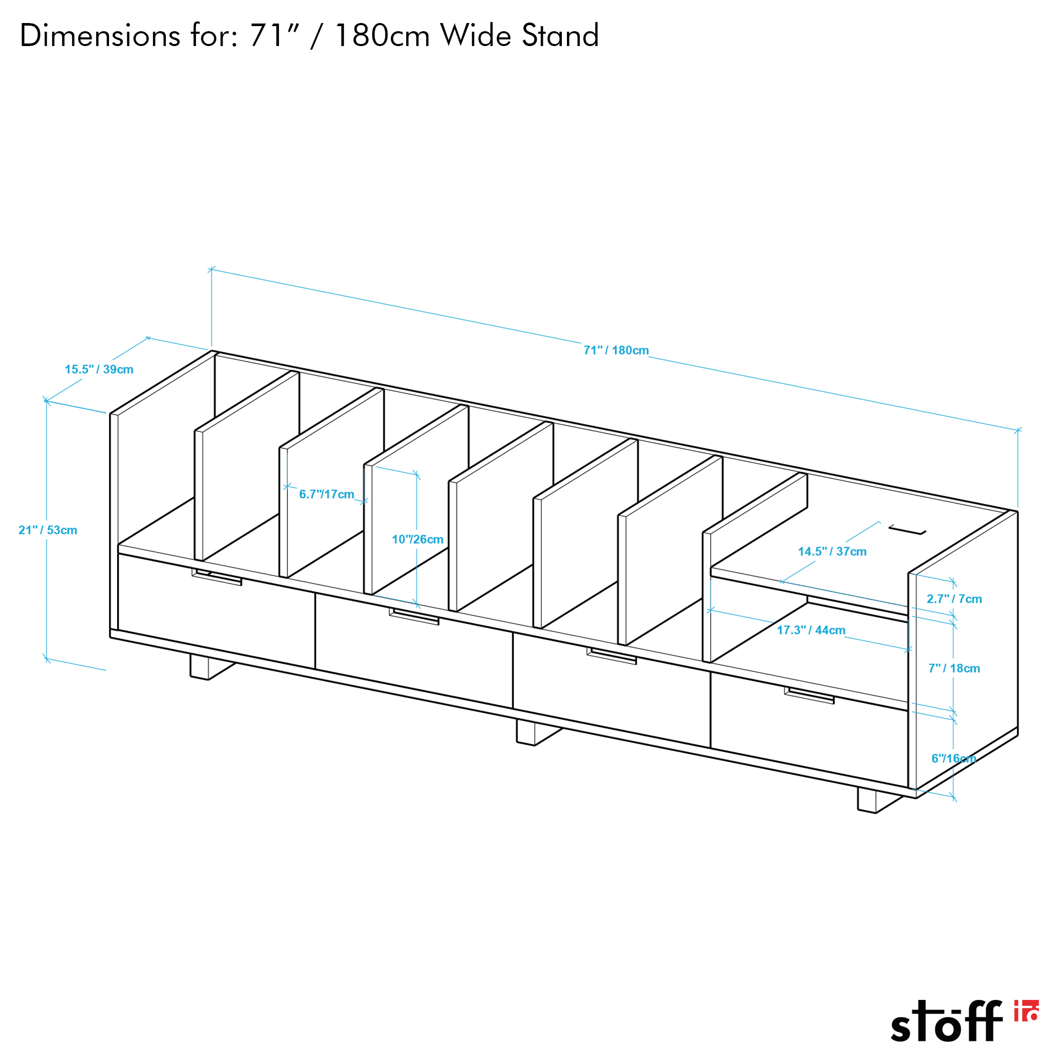 Masif Ahşap Pikap & Plak Depolama Sistemi