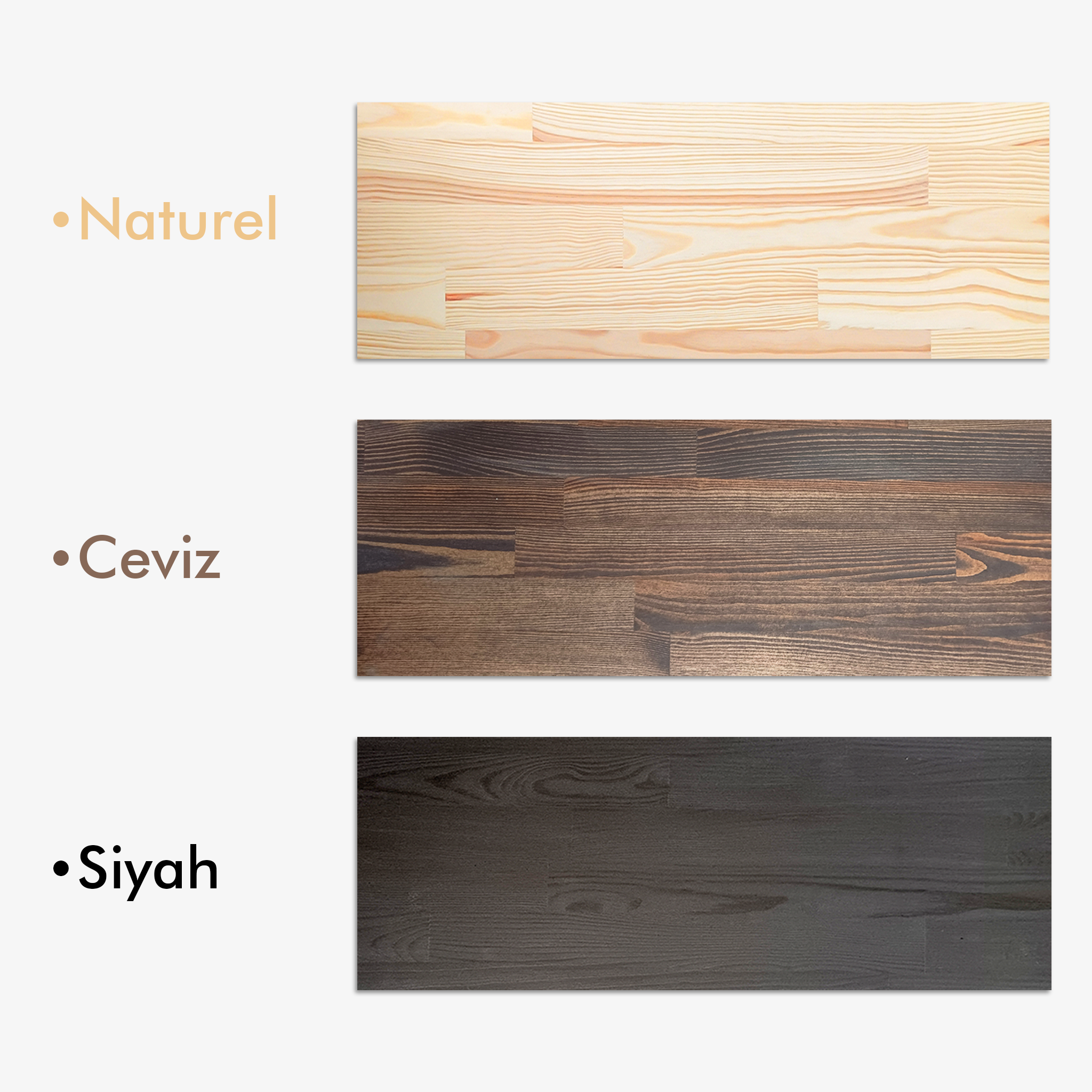 Masif Ahşap Çekmeceli Büfe