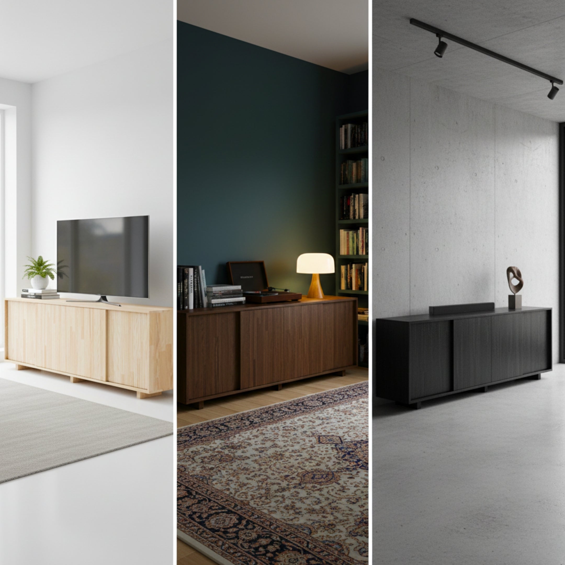 Masif Ahşap Büfe & Konsol