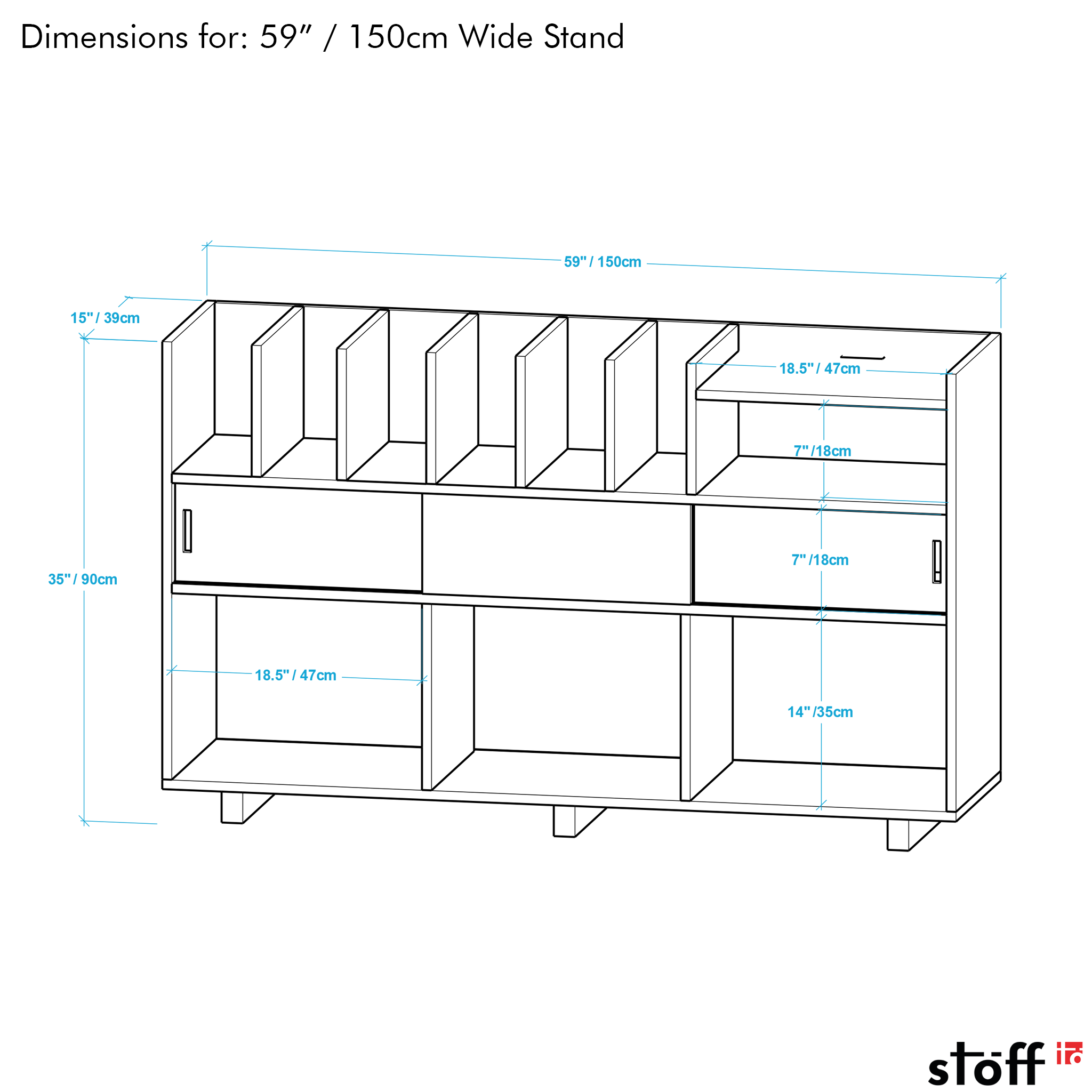 Masif Ahşap Plak Çalar Standı