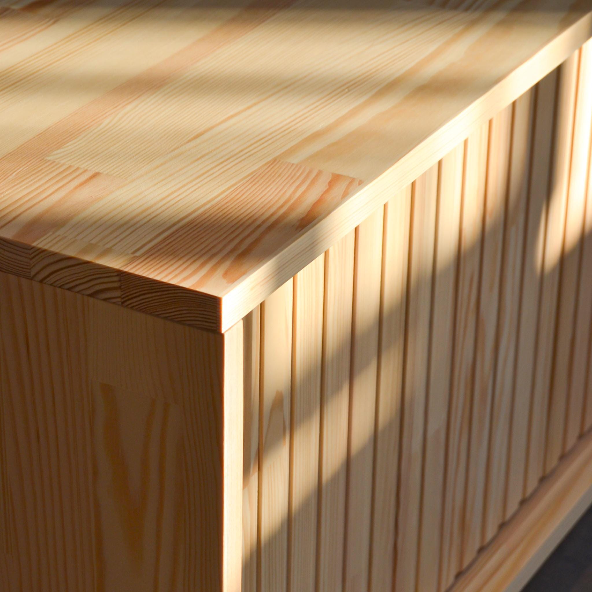 Masif Ahşap Yüksek Büfe & Konsol